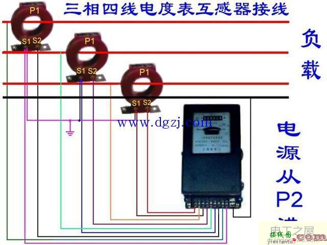 三相四线电表怎么接线图?三相四线电表接线图  第1张