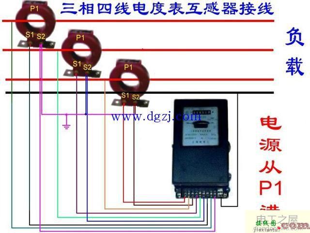 三相四线电表怎么接线图?三相四线电表接线图  第3张