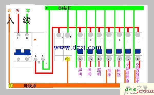 家用浪涌保护器接线图_220浪涌实物接线图示  第3张