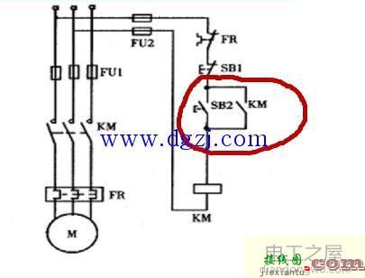 接触器带灯自锁按钮接线图  第3张