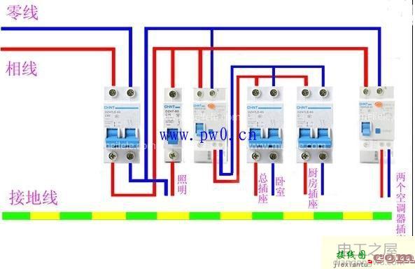 空气开关工作原理_空气开关接线图解分析  第2张