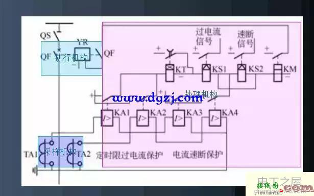 配电室二次设备如何接线图  第11张