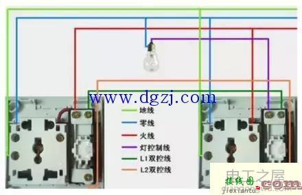 双控三控四控开关接线图解  第3张