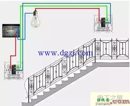 双控三控四控开关接线图解  第2张