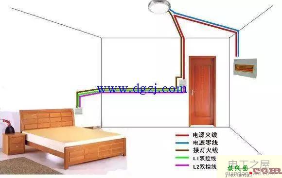 双控三控四控开关接线图解  第5张