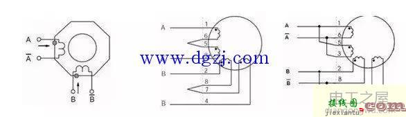 8线步进电机接线方法_8线步进电机串联接线图  第1张