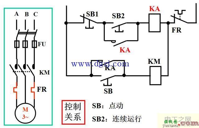 异步电动机的直接起动接线图  第4张