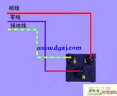 家庭照明电路图接线法_家庭电路控制接线图大全  第7张