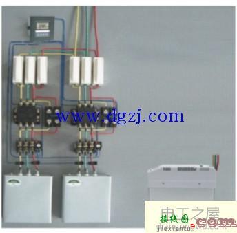 三相电机补偿电容器接线图  第2张