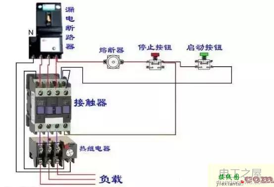 热继电器接线图_热继电器实物接线图解  第1张