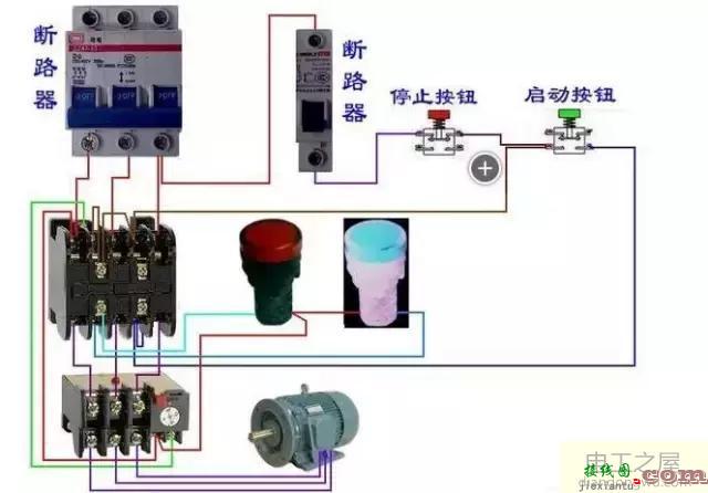 热继电器接线图_热继电器实物接线图解  第3张