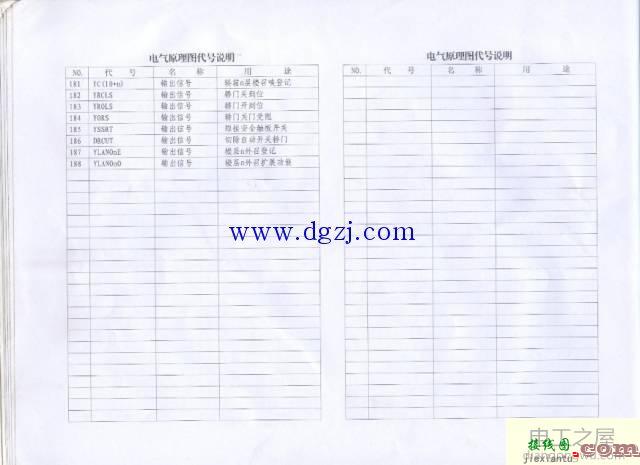 永大电梯电气原理图及接线图  第8张
