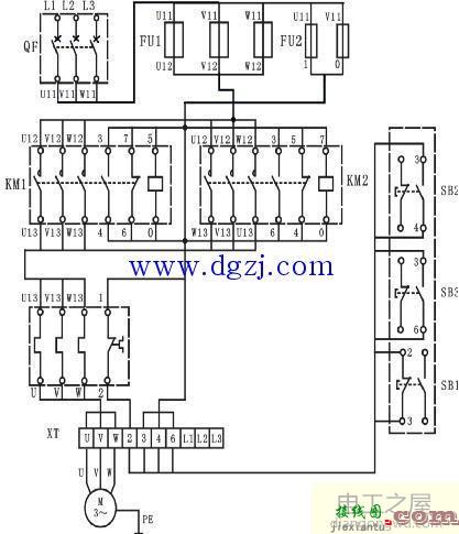 如何绘制接线图_电气接线图绘制与识图方法  第9张