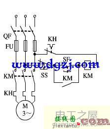 3相电机启停控制接线图  第3张
