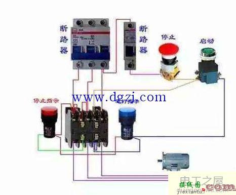 带灯按钮开关如何接线?带指示灯按钮开关接线图  第4张