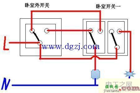 什么是双控开关?双控开关的安装及接线图  第3张