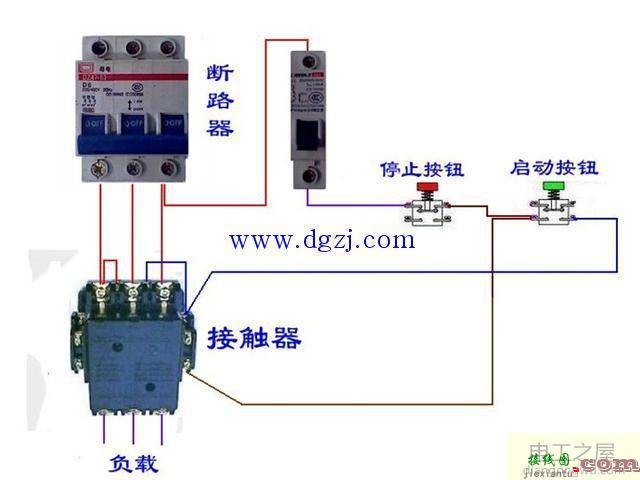 交流接触器工作原理及内部结构图还有接线图  第17张