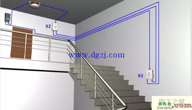 双联开关怎么接线?双联开关接线图例  第1张