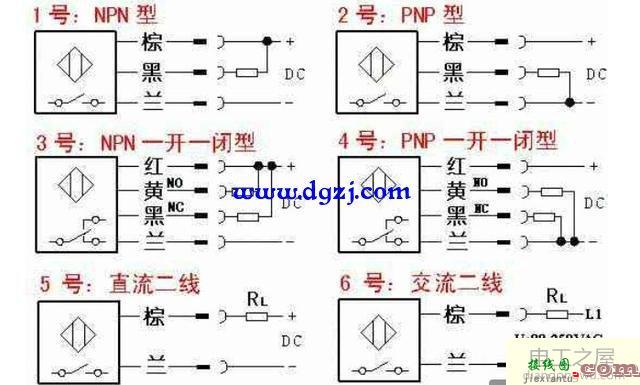 光电开关原理与接线图  第2张