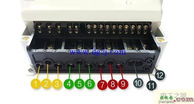 电表接线图_单相电度表的接线图_三相电表接线实物图  第8张