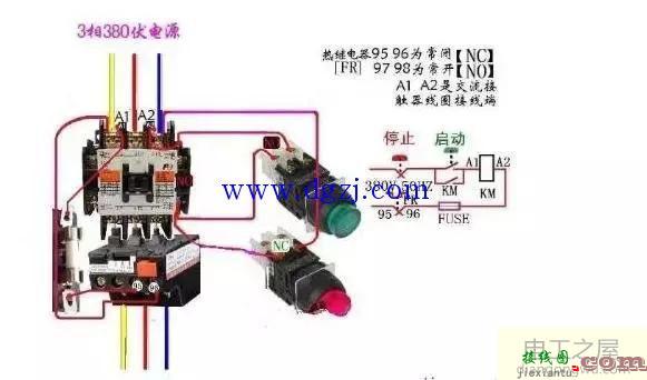 热继电器怎么接线方法?热继电器接线图  第3张