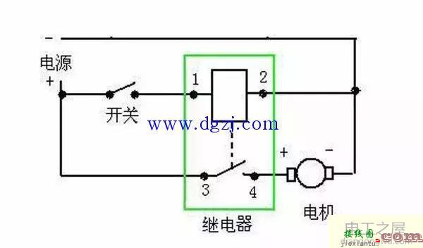 汽车继电器的作用_汽车继电器的分类_继电器接线图  第1张