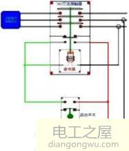 380接触器实物接线图_380伏接触器的接线图  第2张