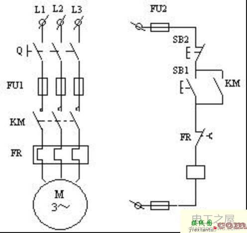 接触器自锁怎么接线图  第1张