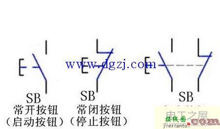 按钮开关符号及按钮开关接线图  第1张