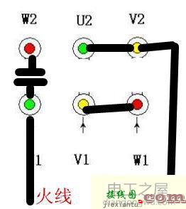 三相电机改单相接线图_三相电机改单相接线方法  第5张