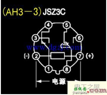 时间继电器原理接线图,八角时间继电器接线图  第3张