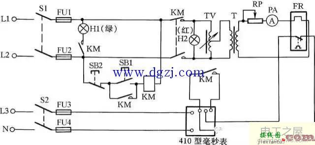 热继电器校验台接线图  第1张