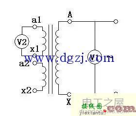 电压互感器特有的试验项目及接线图  第1张