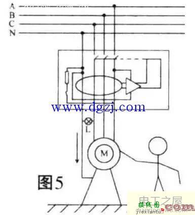 漏电保护器错误接线图的种类  第5张