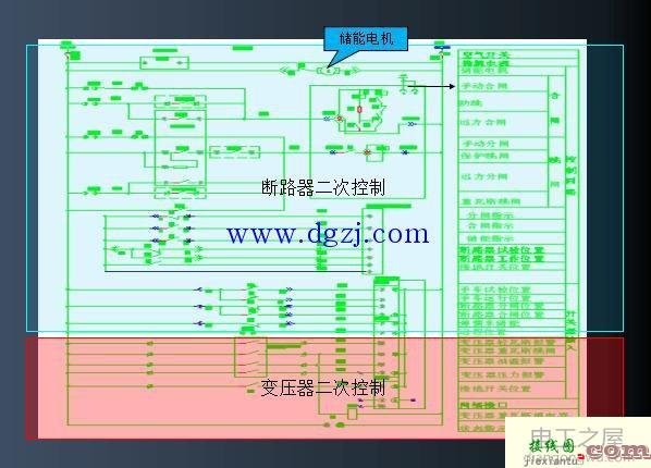 配电室二次设备有哪些?二次设备接线图  第7张