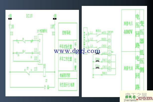 配电室二次设备有哪些?二次设备接线图  第10张
