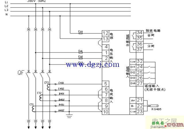 配电室二次设备有哪些?二次设备接线图  第12张