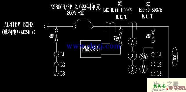 国外电气一次接线图识图讲解  第2张