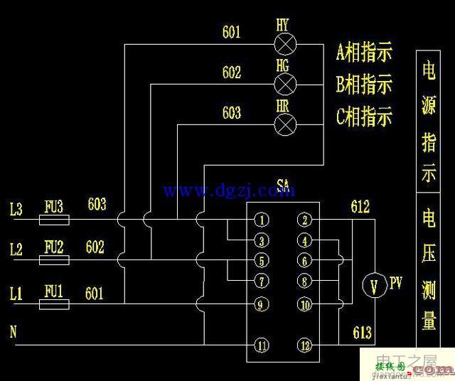 国外电气一次接线图识图讲解  第9张