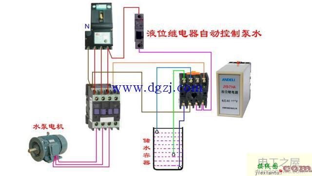 液位继电器工作原理和接线图  第4张