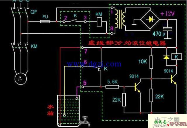 液位继电器工作原理和接线图  第2张