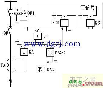 自动重合闸后加速动作过程原理接线图  第2张