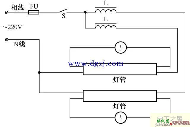 照明控制原理图_照明开关接线图  第1张