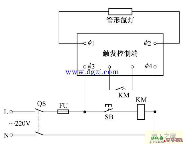 照明控制原理图_照明开关接线图  第7张