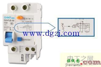 2p漏电保护器怎么接线?两相漏电保护器接线图  第1张