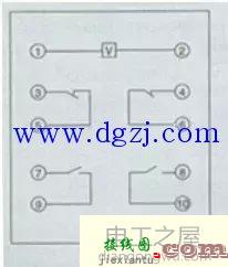 中间继电器接线原理图_施耐德中间继电器接线图  第6张