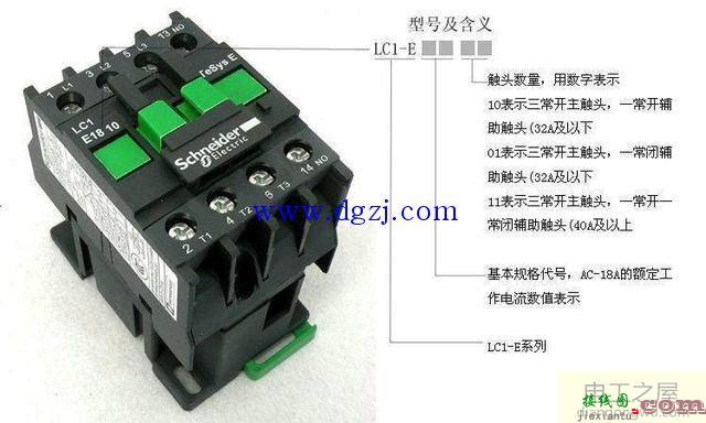 交流接触器型号含义及接线图  第1张