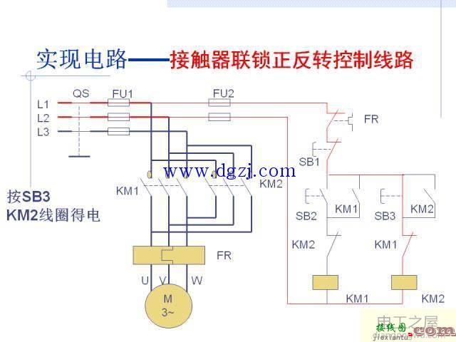 接触器联锁正反转控制接线图  第11张