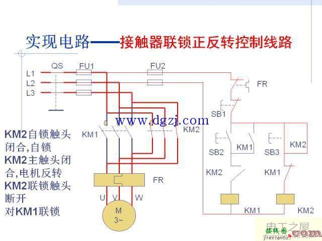 接触器联锁正反转控制接线图  第12张