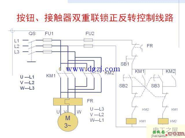 接触器联锁正反转控制接线图  第17张